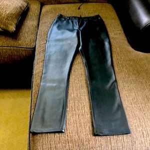 Express faux leather pants